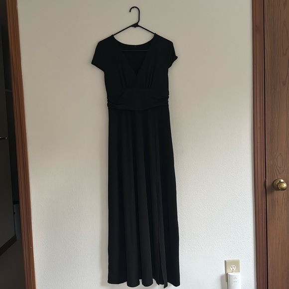 Anrabess Women's Maxi Dress, Deep V Neck - Picture 2 of 2